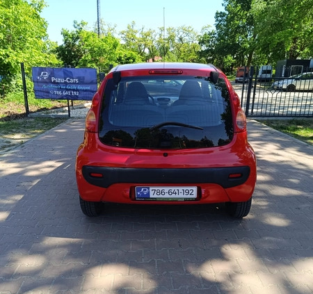 Peugeot 107 cena 9900 przebieg: 163000, rok produkcji 2007 z Warszawa małe 56